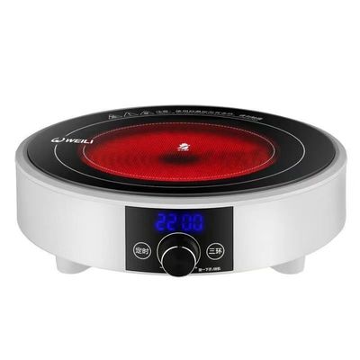 Cuisinière à induction électrique portable à allumage céramique piézoélectrique avec commande tactile
