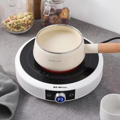Cuisinière à induction électrique portable à allumage céramique piézoélectrique avec commande tactile