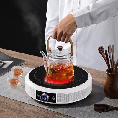 Cuisinière à induction électrique portable à allumage céramique piézoélectrique avec commande tactile