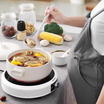 Cuisinière à induction électrique portable à allumage céramique piézoélectrique avec commande tactile
