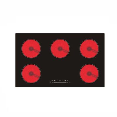 Cuisinière à induction électrique en céramique lisse 2200W pour la cuisson à la marmite et au radiateur