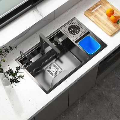 Conception moderne environnementale béton vanité lavabo pour salle de bains d'hôtel