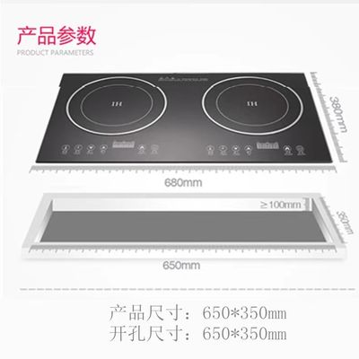 Cuisinière électrique à brûleur unique 2200W Cuisinière à induction multifonctionnelle pour chaudière