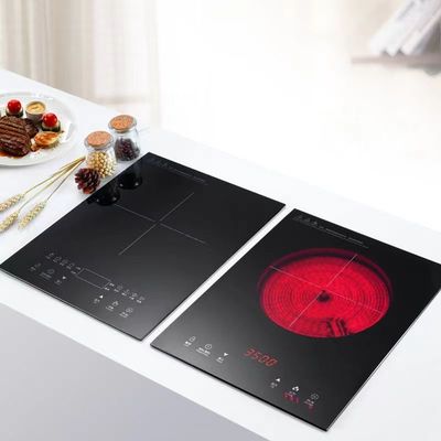 Cuisinière électrique à brûleur unique 2200W Cuisinière à induction multifonctionnelle pour chaudière