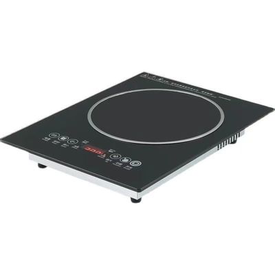 Cuisinière à induction professionnelle multifonction avec contrôle tactile par capteur et puissance 2200W