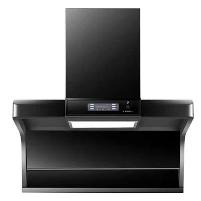 Couvercle de cuisinière en acier inoxydable noir, facile à nettoyer et lampe automatique