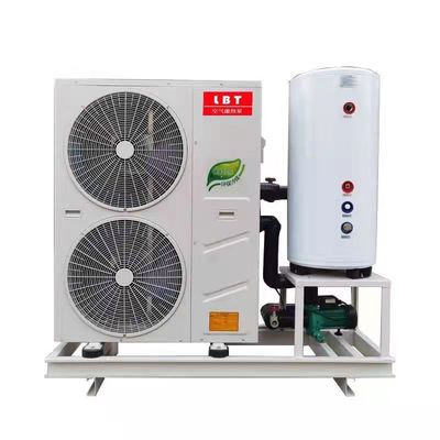 Échangeur de chaleur tubulaire B245 345 R32 Inverseur CC Pompe à chaleur air-eau pour appartement