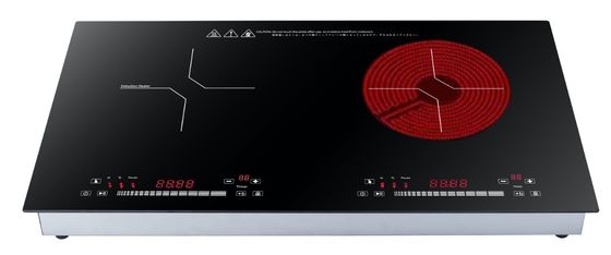 2 plaques à brûler Poêle à gaz et cuisinière à induction à double poêle électrique