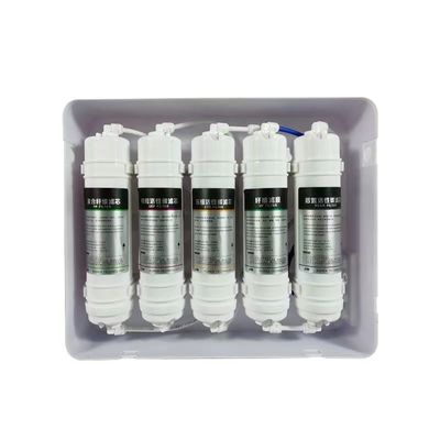 Purificateur d'eau par osmose inverse à 5 étages pour ménage, avec fonction d'eau chaude