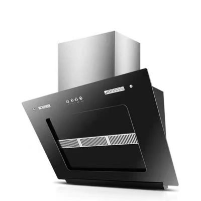 Capuchon à capuchon de l'île à aspiration avec puissance de 200 W et lampe noire montée au plafond