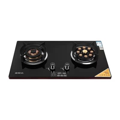 220v Cuisinière à gaz renversable Poêle avec 2 brûleurs Bureau Type intégré Cuisine Cuisine