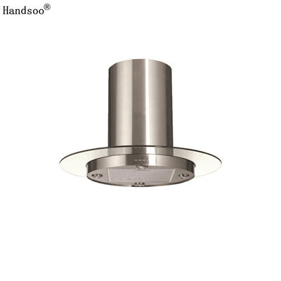 Capuchon de cuisine en acier inoxydable monté sur le mur avec commande gestuelle et éclairage LED