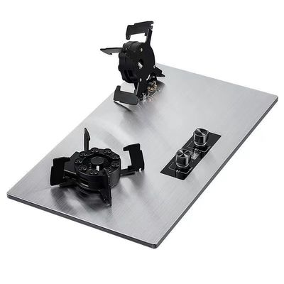 Cuisinière à gaz à allumage automatique en verre 2 brûleur Table Top en céramique Surface Cuisinière à gaz pour la maison