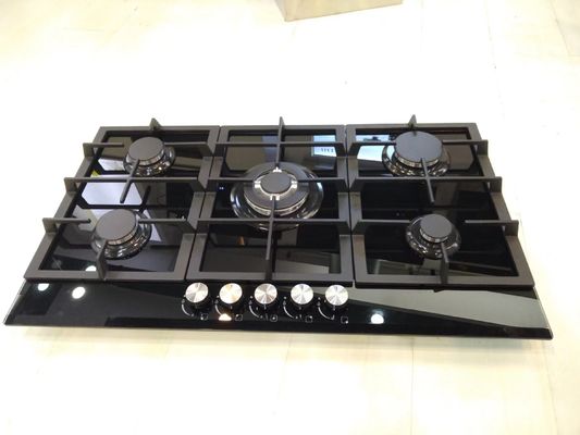 Poêle à cuisson à 5 brûleurs à gaz de type N.G. ou L.P.G.
