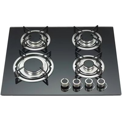 Rings en acier inoxydable 2 brûleur cuisinière à gaz