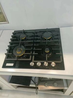 Rings en acier inoxydable 2 brûleur cuisinière à gaz