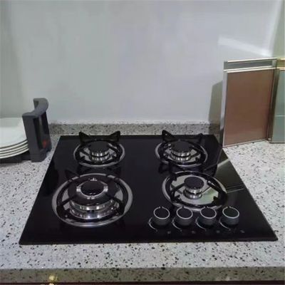 Rings en acier inoxydable 2 brûleur cuisinière à gaz