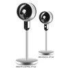 26 30 pouces électrique humidificateur de brouillard piédestal Ventilateur de support pour le chauffage par convection infrarouge