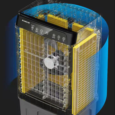 Fabrication de refroidisseurs d'air par évaporation industriels portables de 6000 cmh avec moule privé