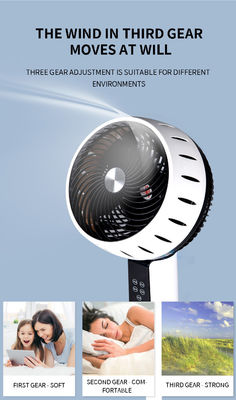 Obtenez le ventilateur oscillant de 16 pouces avec 5 lames AS à distance et moteur AC
