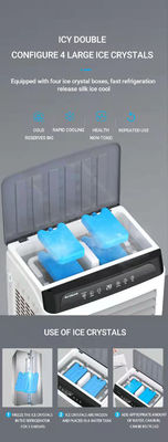Refroidisseur d'air à anion à réservoir d'eau de 40L pour refroidissement extérieur, humidification et purification