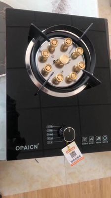 1 brûleur Afrique Inde Camping Poêle à gaz en acier inoxydable Plateforme de cuisson pour cuisinière à double cuisinière Cuisinière