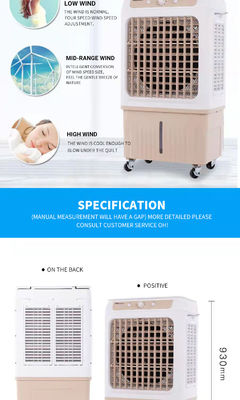 Grand ventilateur de réfrigération commercial industriel pour climatisation portable dans les pièces