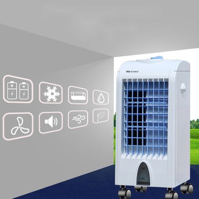 Refroidissement par glace et air purifié dans un ventilateur de climatisation mobile avec des options personnalisables