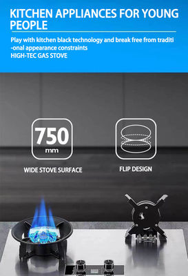 Cuisinière à gaz pour restaurant