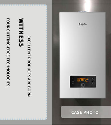 Chaudière à gaz à 220 V montée sur le mur avec protection contre la surchauffe et technologie avancée