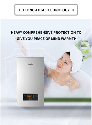 Chauffe-eau à gaz naturel à double circuit à allumage électronique pour chambre à coucher