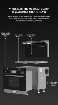 50000 fois allumage bas bruit cuisinière à gaz à vapeur