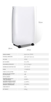 Mini déshumidificateurs réfrigérateur à semi-conducteurs séchoir à humidité d'air silencieux portable