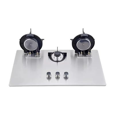 Cuisinière à gaz à Wok à flamme bleue pour l'allumage électronique 220v domestique et commercial