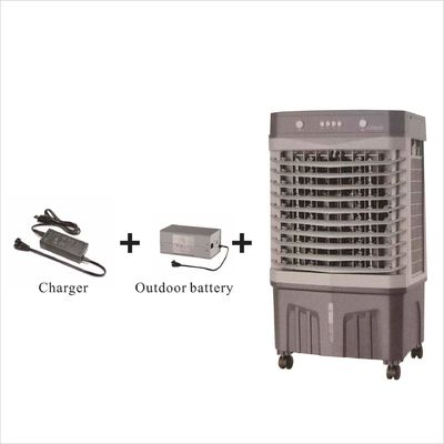 Ventilateur de refroidissement à charge solaire en courant continu Parfait pour le refroidissement extérieur et la circulation de l'air