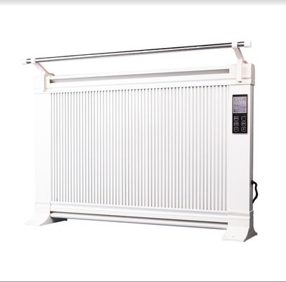 Panneau de chauffage à haute infrarouge en cristal de carbone blanc monté sur le mur avec fonction imperméable