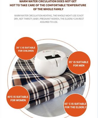 Découvrez le confort avec un appareil chauffant électrique chauffage de l'eau chauffée couverture