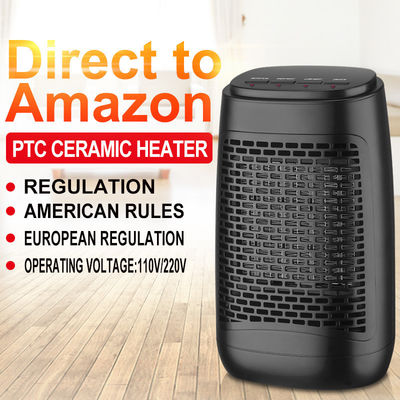 Ventilateur de chauffage de bureau portable européen, américain et japonais avec élément de chauffage PTC