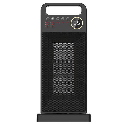 Écran tactile chauffage électrique Ventilateur en céramique PTC portable avec télécommande et installation