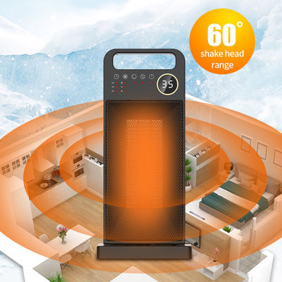 Écran tactile chauffage électrique Ventilateur en céramique PTC portable avec télécommande et installation