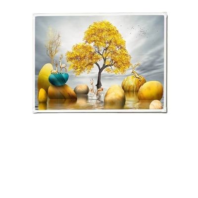 Plaque de cristal de carbone à chauffage rapide 300W Panneau mural avec régulateur de température