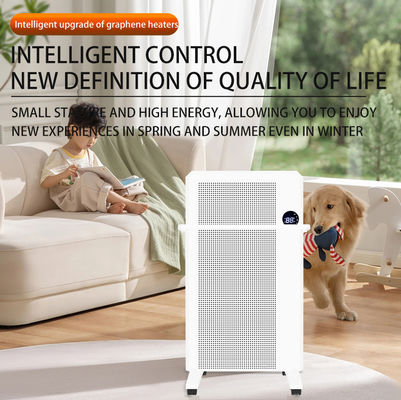 Commande à distance LCD de 1500 W PTC Ventilateur électrique de chauffage rapide pour les espaces intérieurs d'hiver
