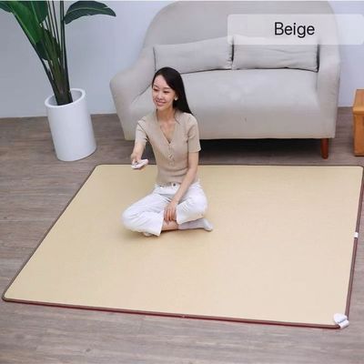 80*180 matériau de massage électrique à base de fibres de carbone pliantes chauffées par rayons infrarouges lointains