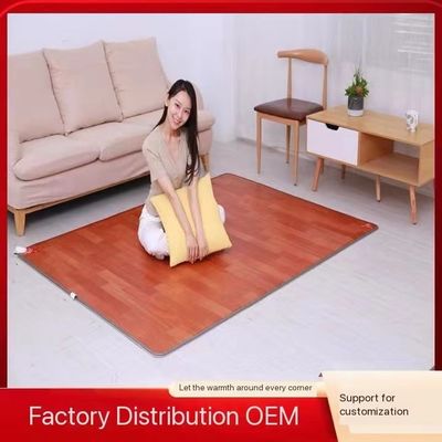 80*180 matériau de massage électrique à base de fibres de carbone pliantes chauffées par rayons infrarouges lointains
