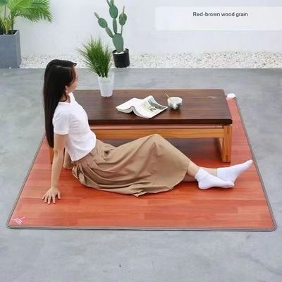 80*180 matériau de massage électrique à base de fibres de carbone pliantes chauffées par rayons infrarouges lointains