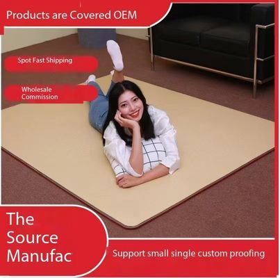 80*180 matériau de massage électrique à base de fibres de carbone pliantes chauffées par rayons infrarouges lointains