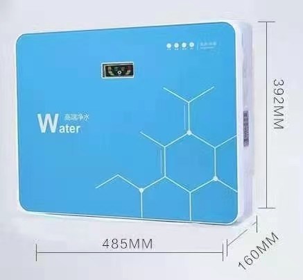 Purificateur d'eau potable électrique pour ménage avec 5 étapes de filtration et réservoir