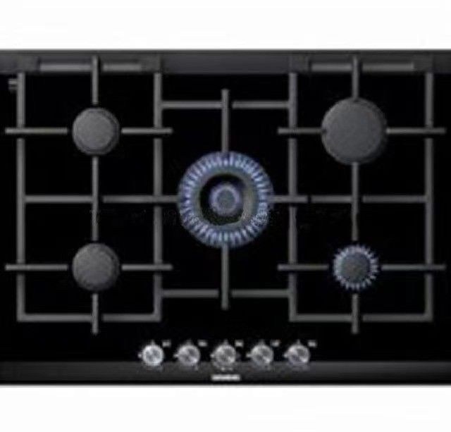 Surface de verre trempé type cuisinier électrique brûleur à bobine radiante 5 brûleurs Poêle à gaz
