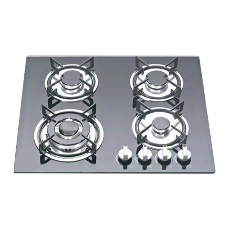 Rings en acier inoxydable 2 brûleur cuisinière à gaz