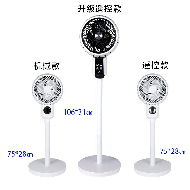 Obtenez le ventilateur oscillant de 16 pouces avec 5 lames AS à distance et moteur AC